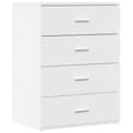 Miniatyrbilde 1 av 11: vidaXL Skjenk hvit 60x39x80 cm konstruert tre