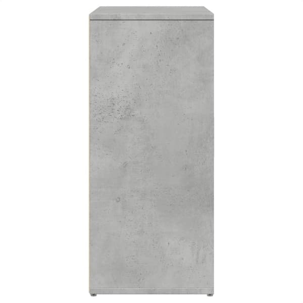 vidaXL Senkki betoninharmaa 60x31x70 cm tekninen puu