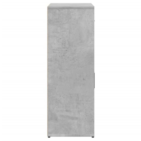 vidaXL Senkki betoninharmaa 60x30x84 cm tekninen puu
