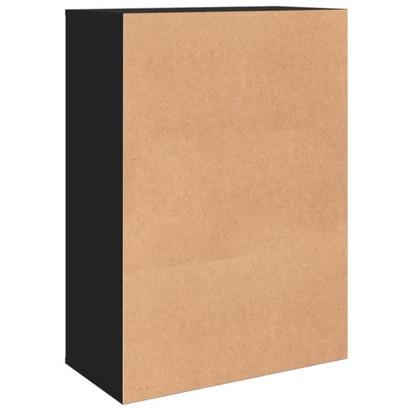 vidaXL skænk 60x31x84 cm konstrueret træ sort