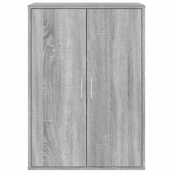 vidaXL skænk 60x31x84 cm konstrueret træ grå sonoma-eg