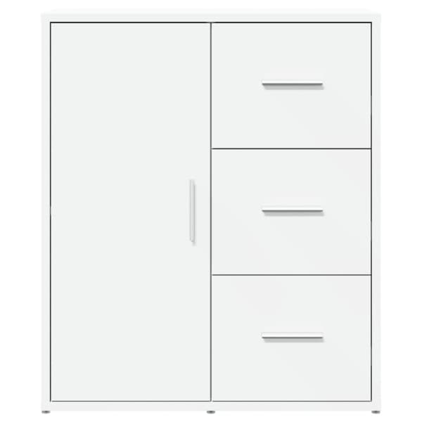 vidaXL skænk 60x31x70 cm konstrueret træ hvid
