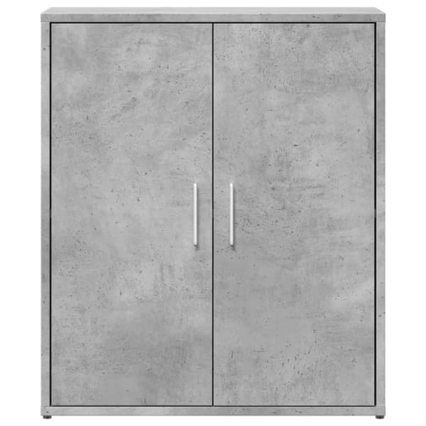 vidaXL Senkit 2 kpl betoninharmaa 60x31x70 cm tekninen puu