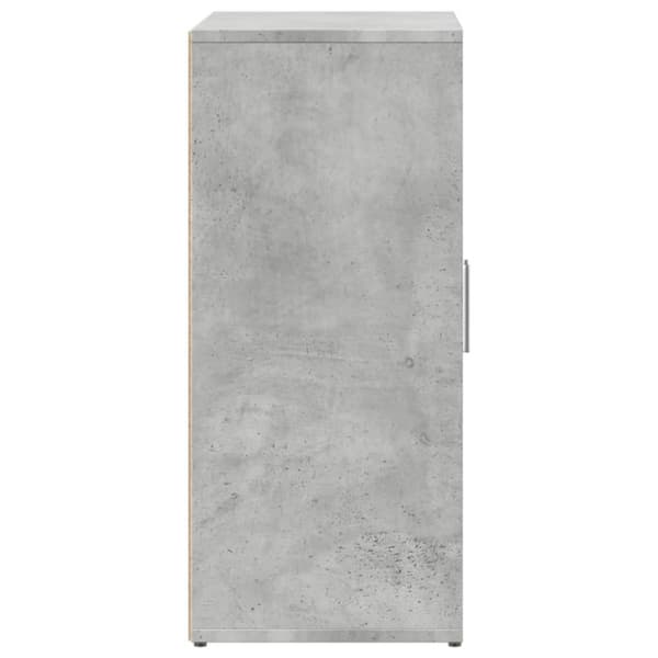 vidaXL Senkit 2 kpl betoninharmaa 60x31x70 cm tekninen puu