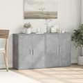 Pikkukuva 2 / 11: vidaXL Senkit 2 kpl betoninharmaa 60x31x70 cm tekninen puu