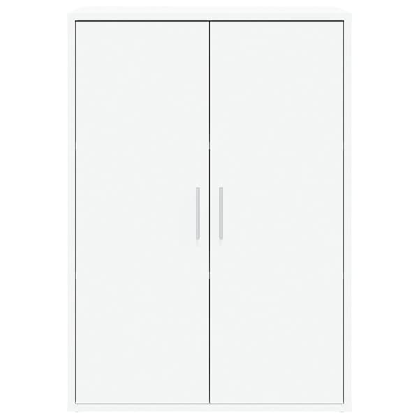 vidaXL skab 60x31x84 cm konstrueret træ hvid