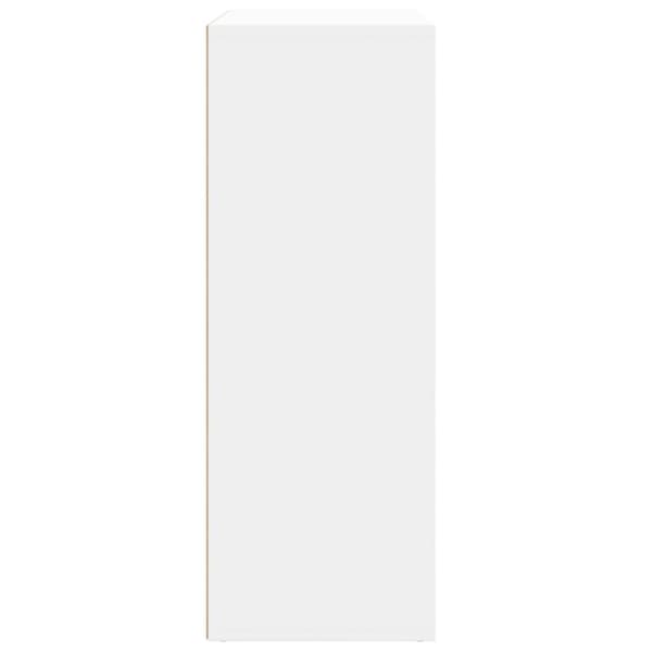 vidaXL skab 60x31x84 cm konstrueret træ hvid