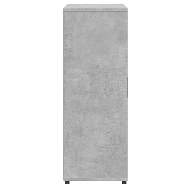 vidaXL Senkki betoninharmaa 60x31x84 cm tekninen puu