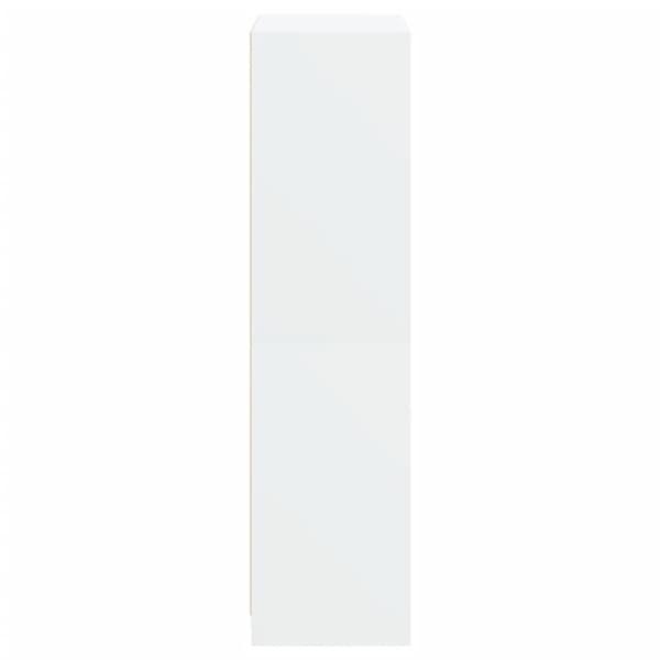 vidaXL Highboard med dører hvit 68x37x142 cm konstruert tre