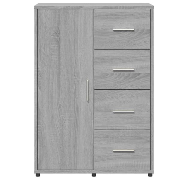 vidaXL Senkki harmaa Sonoma 60x31x84 cm tekninen puu