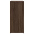 Miniatyrbilde 5 av 11: vidaXL Skjenk brun eik 60x31x70 cm konstruert tre