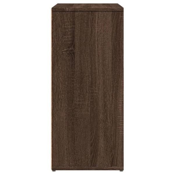 vidaXL Skjenk brun eik 60x31x70 cm konstruert tre