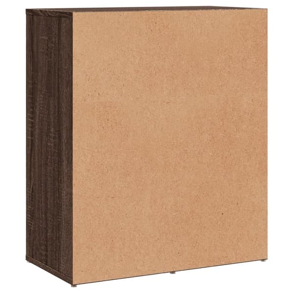 vidaXL Skjenk brun eik 60x31x70 cm konstruert tre