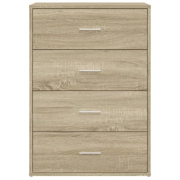 vidaXL Senkki Sonoma-tammi 60x31x84 cm tekninen puu
