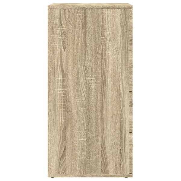 vidaXL Senkki Sonoma-tammi 60x39x80 cm tekninen puu
