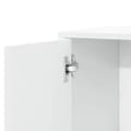 Miniatyrbilde 7 av 11: vidaXL Skjenk hvit 60x31x70 cm konstruert tre