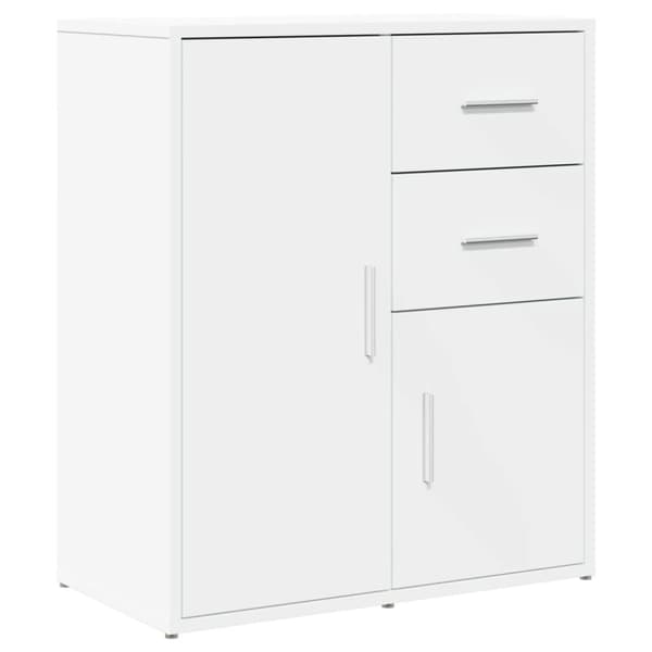 vidaXL Skjenk hvit 60x31x70 cm konstruert tre