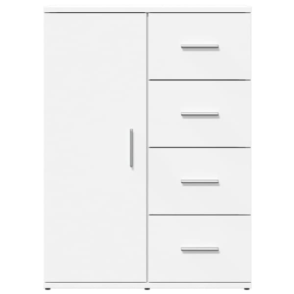 vidaXL Skänk vit 59x39x80 cm konstruerat trä