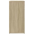Miniatyrbilde 5 av 10: vidaXL Skjenker 2 stk sonoma eik 79x38x80 cm konstruert tre