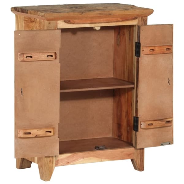 vidaXL Skjenk 55x33x75 cm gjenvunnet heltre og heltre akasie