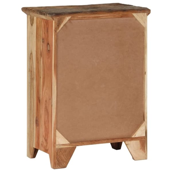 vidaXL Skjenk 55x33x75 cm gjenvunnet heltre og heltre akasie