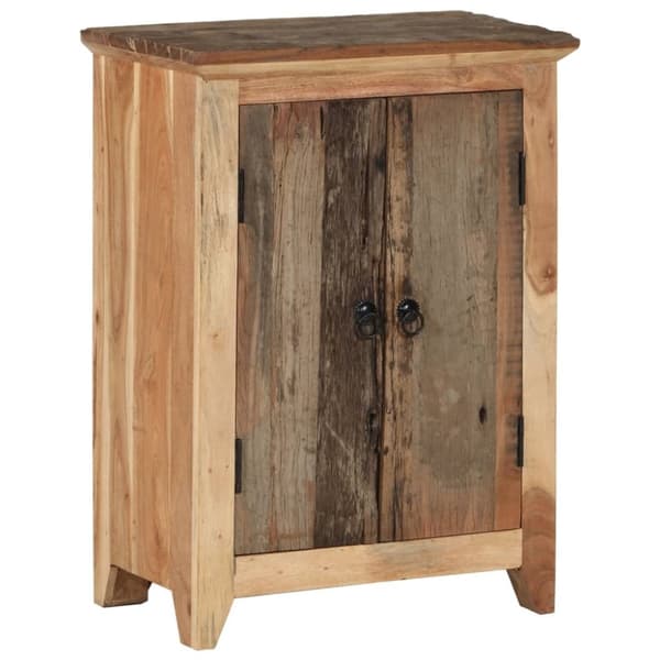 vidaXL Skjenk 55x33x75 cm gjenvunnet heltre og heltre akasie
