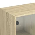 Miniatyrbillede 9 af 11: vidaXL skab med låger 68x37x109 cm konstrueret træ sonoma-eg