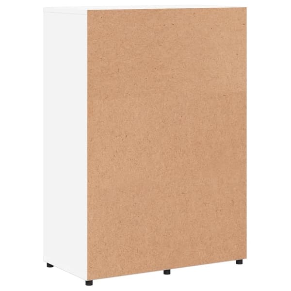 vidaXL skab 60x31x84 cm konstrueret træ hvid