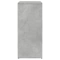 Pikkukuva 5 / 11: vidaXL Senkki betoninharmaa 60x31x70 cm tekninen puu