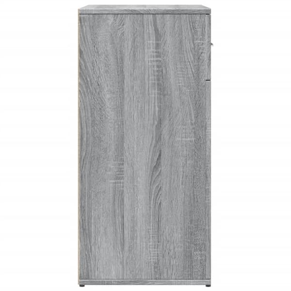 vidaXL Senkit 2 kpl harmaa Sonoma 79x38x80 cm tekninen puu