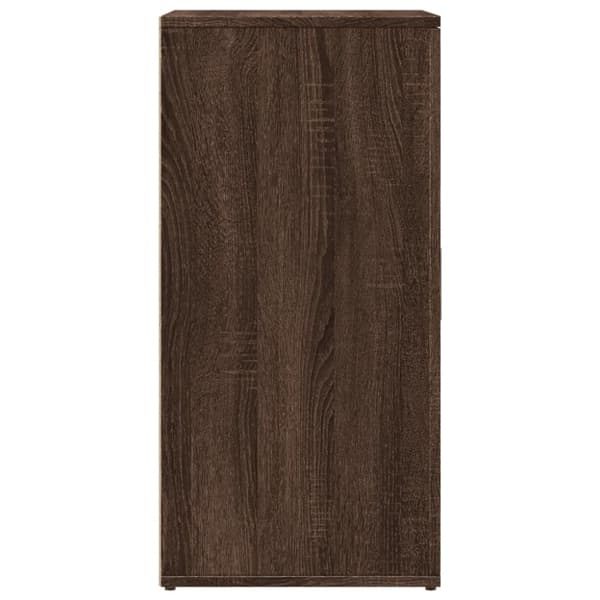 vidaXL Skjenk brun eik 59x39x80 cm konstruert tre