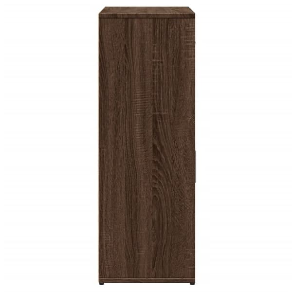 vidaXL Senkki ruskea tammi 60x30x84 cm tekninen puu