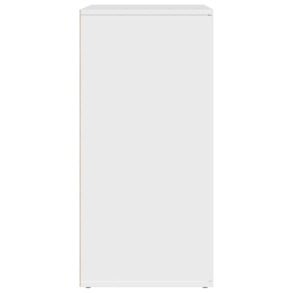vidaXL Skjenker 2 stk hvit 79x38x80 cm konstruert tre