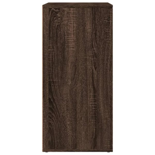 vidaXL Senkki ruskea tammi 79x38x80 cm tekninen puu