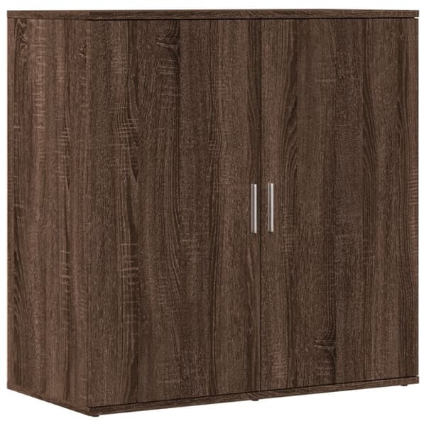 vidaXL Senkki ruskea tammi 79x38x80 cm tekninen puu