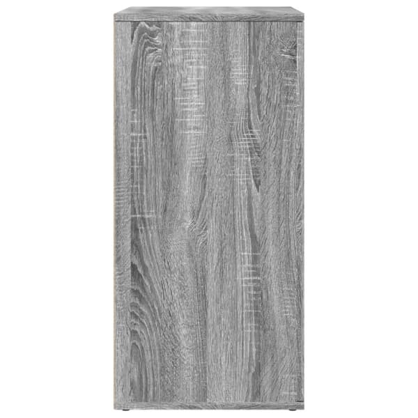 vidaXL Senkit 2 kpl harmaa Sonoma 79x38x80 cm tekninen puu