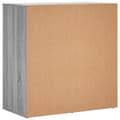 Pikkukuva 6 / 11: vidaXL Senkit 2 kpl harmaa Sonoma 79x38x80 cm tekninen puu