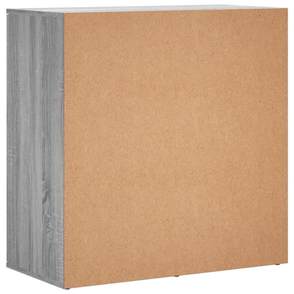 vidaXL Senkit 2 kpl harmaa Sonoma 79x38x80 cm tekninen puu