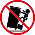 Miniatyrbild 10 av 11: vidaXL Skänk 3 delar rökfärgad ek konstruerat trä