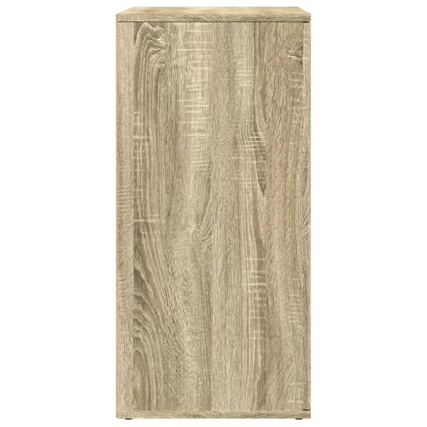 vidaXL skænke 2 stk. 79x38x80 cm konstrueret træ sonoma-eg