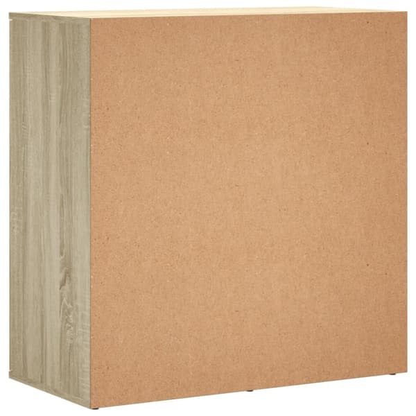 vidaXL skænke 2 stk. 79x38x80 cm konstrueret træ sonoma-eg
