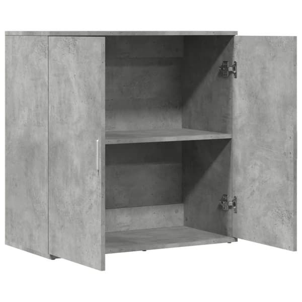 vidaXL skænk 79x38x80 cm konstrueret træ betongrå