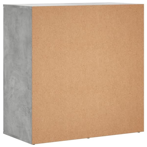 vidaXL skænk 79x38x80 cm konstrueret træ betongrå