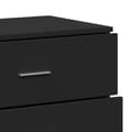 Miniatyrbilde 8 av 11: vidaXL Skjenker 3 stk svart konstruert tre