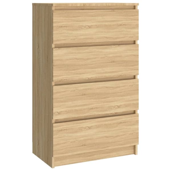 vidaXL skænk 60x35x98,5 cm konstrueret træ sonoma-egetræsfarvet -  Skænke