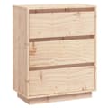 Pikkukuva 3 / 11: vidaXL Senkki 60x34x75 cm täysi mänty -  Tarjoilupöydät & senkit