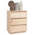 Pikkukuva 5 / 11: vidaXL Senkki 60x34x75 cm täysi mänty -  Tarjoilupöydät & senkit