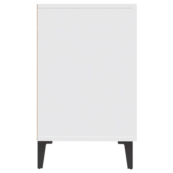 vidaXL skænk 100x36x60 cm konstrueret træ hvid -  Skænke