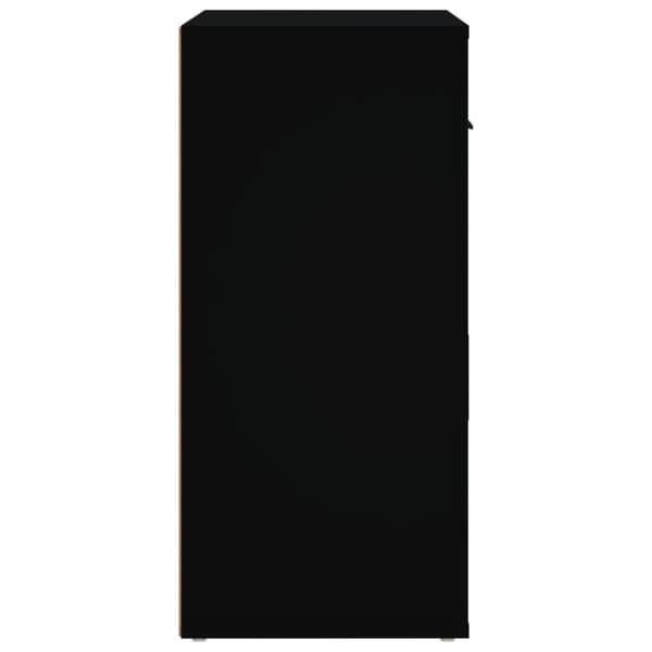 vidaXL skænk 80x33x70 cm konstrueret træ sort - Skænke