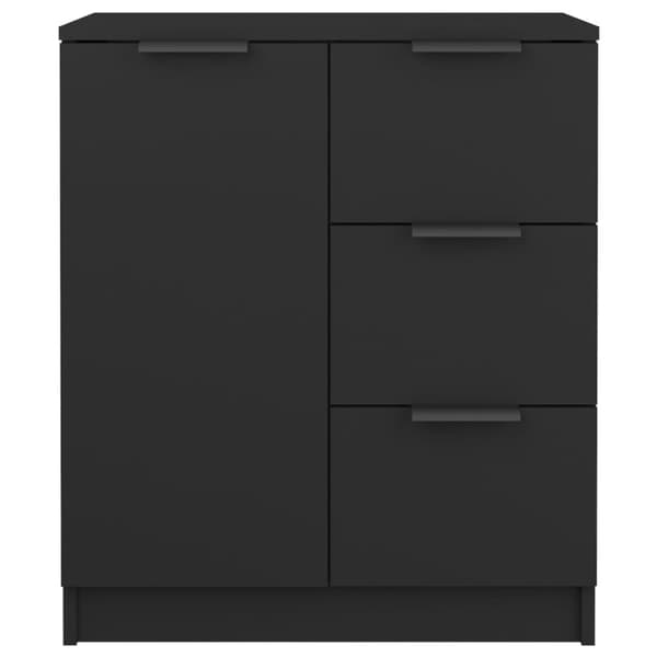vidaXL skænk 60x30x70 cm konstrueret træ sort - Skænke